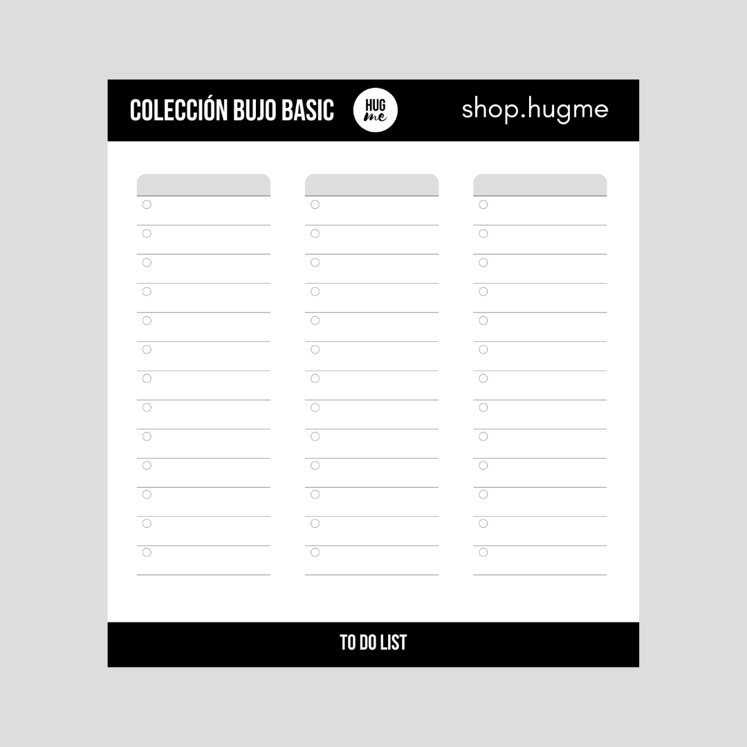 Pack Bujo Basic COMPLETO