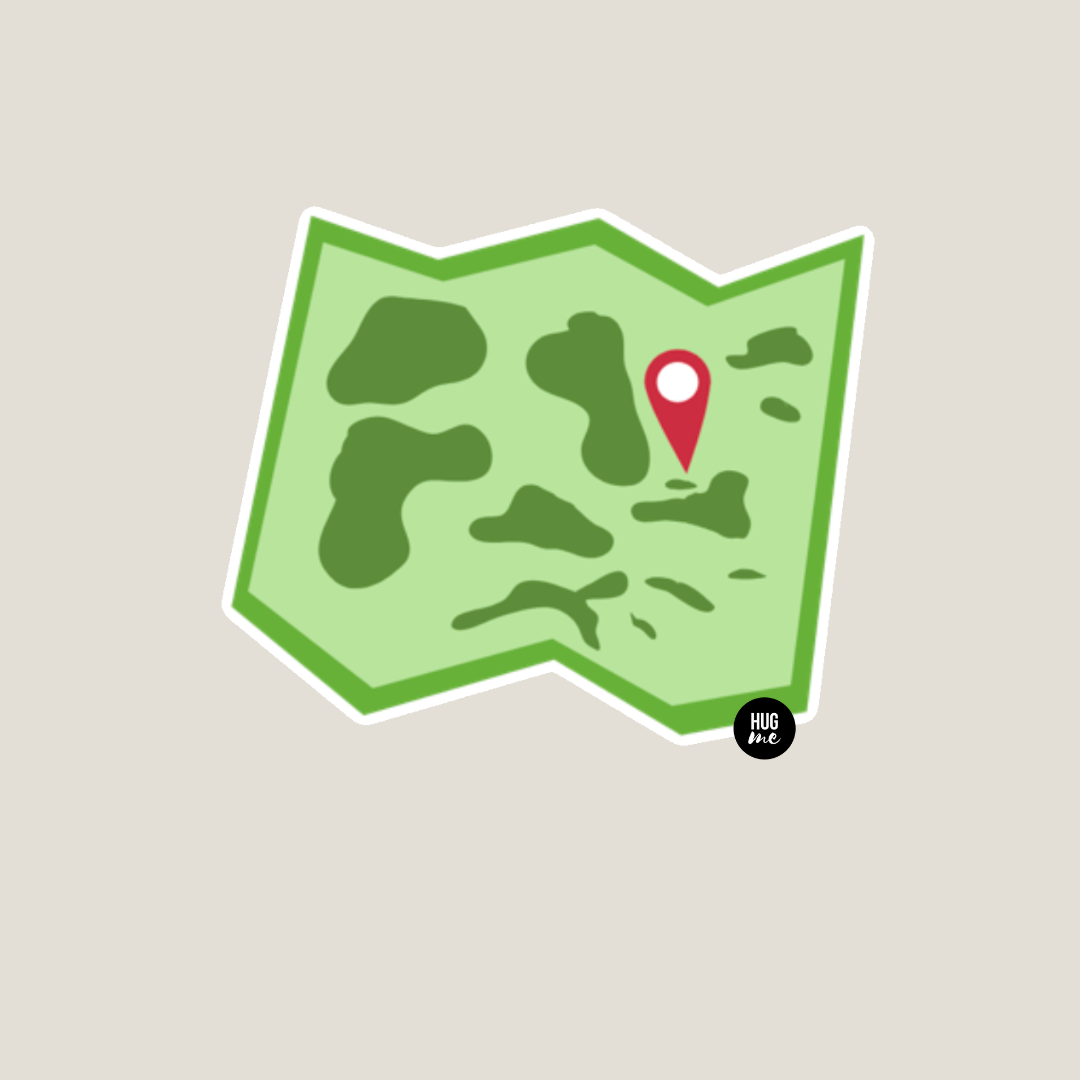 Pegatina Mapa