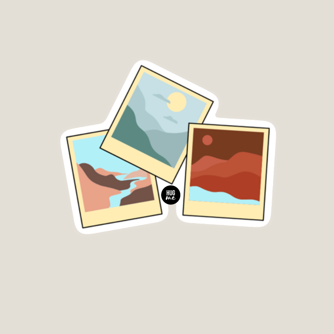 Pegatina Polaroids