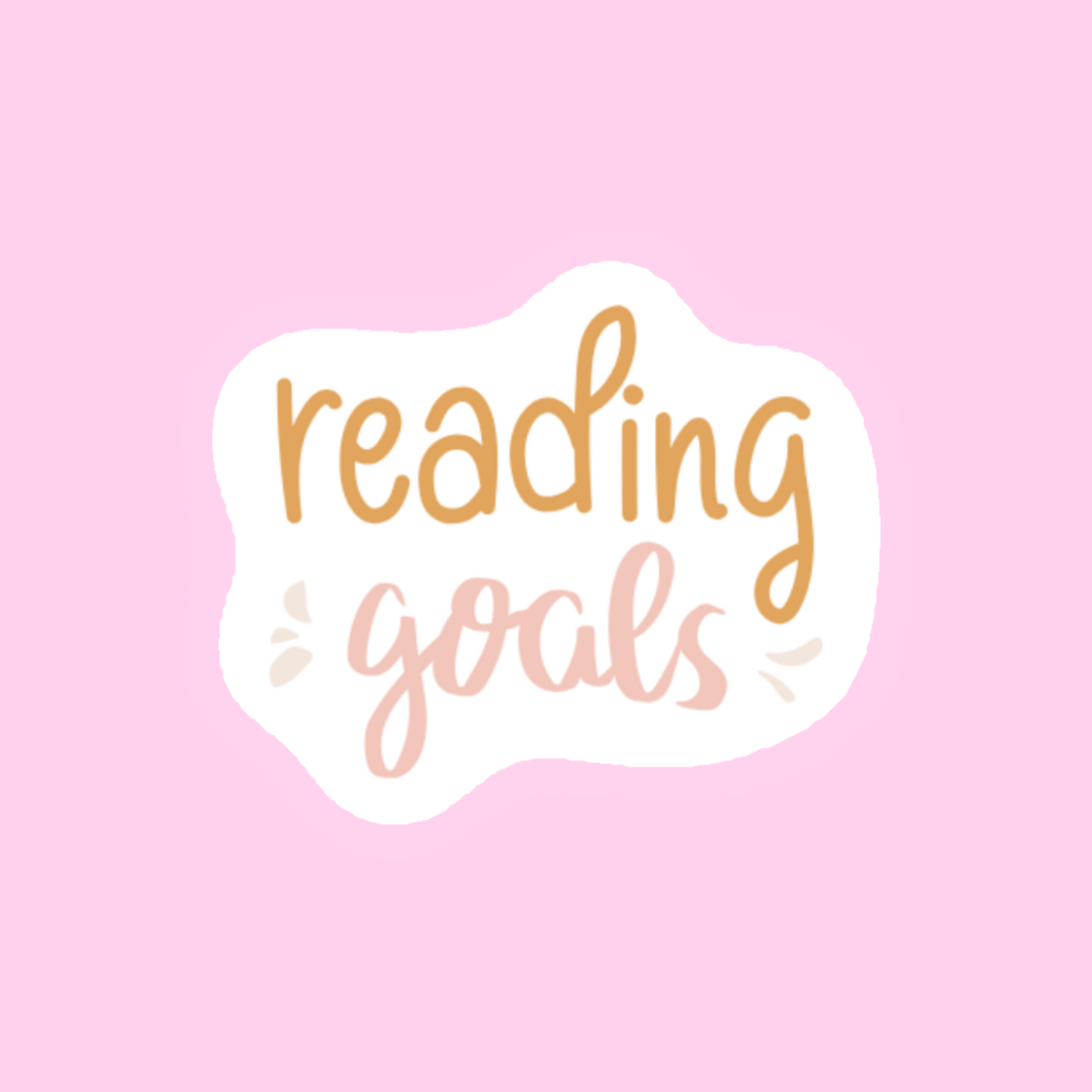 Pegatina Reading Goals