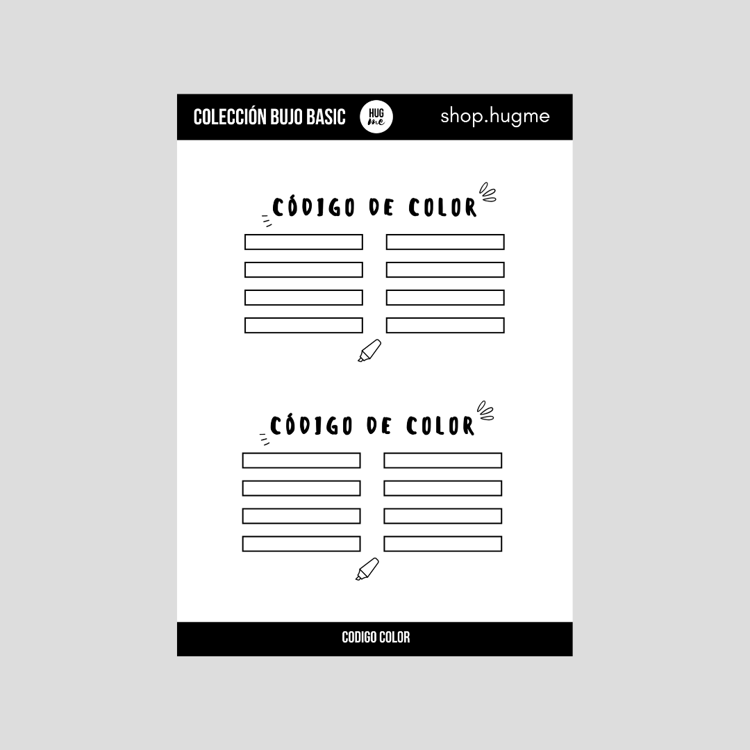 Pack Bujo Basic COMPLETO