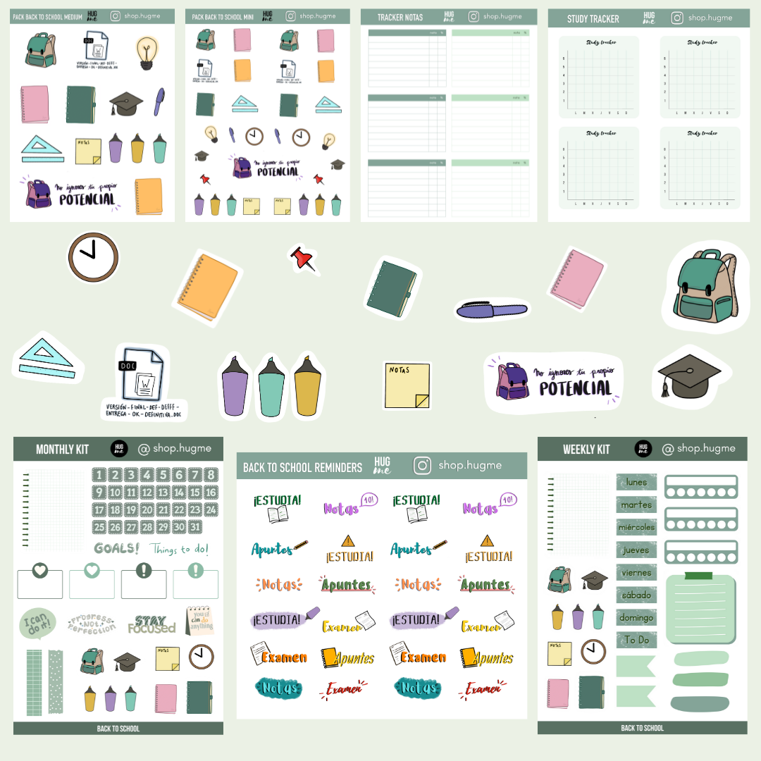 Pack Back To School COMPLETO