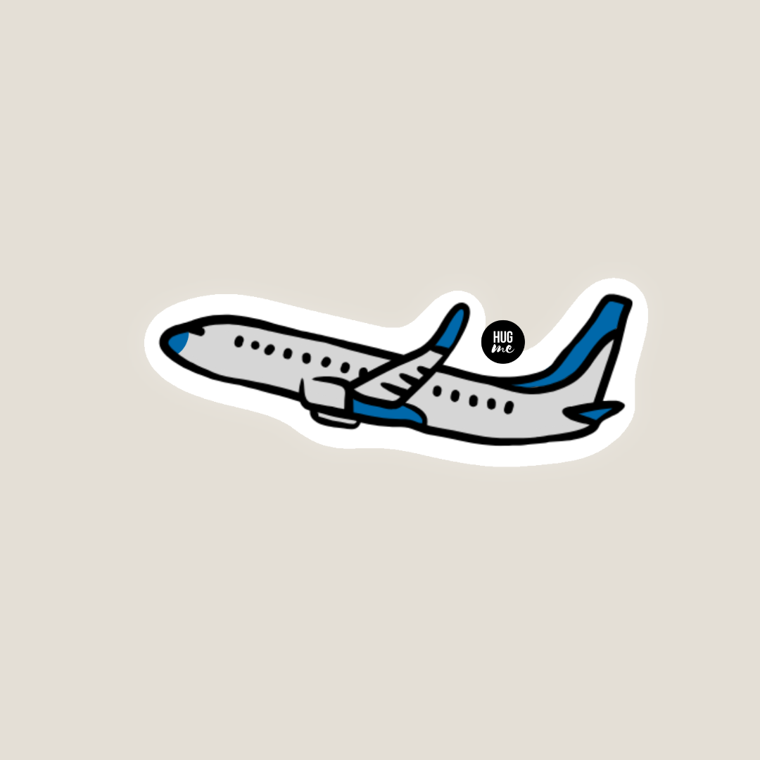 Pegatina Avión
