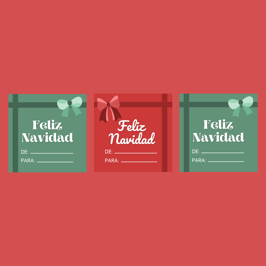 Hoja pegatinas Xmas Stickers Regalos