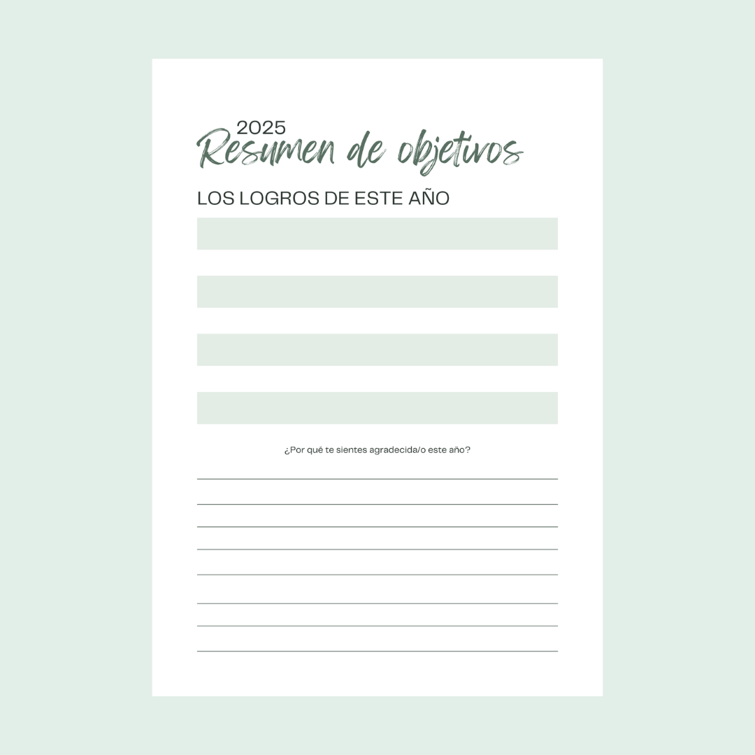 Planificador Año Nuevo