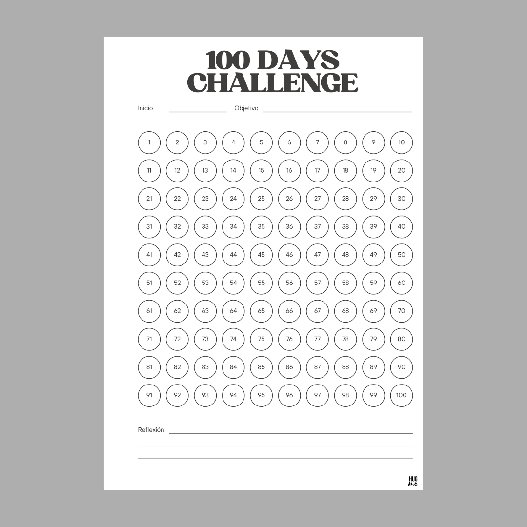 Hoja Journal · 100 Day Challenge