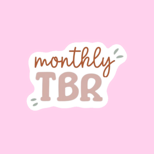 Pegatina Monthly TBR