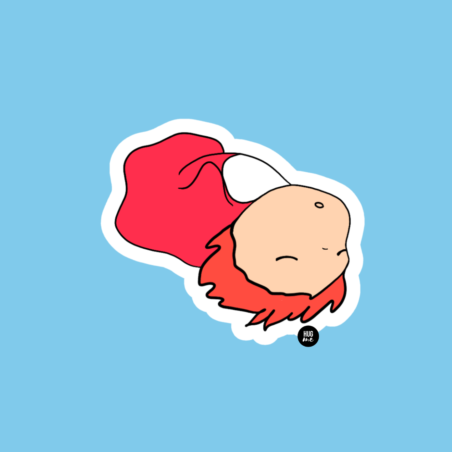 Hoja pegatinas Ponyo