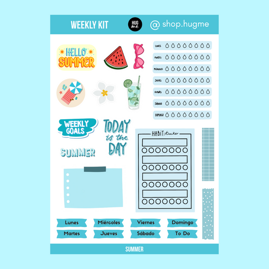 Kit Semanal Summer
