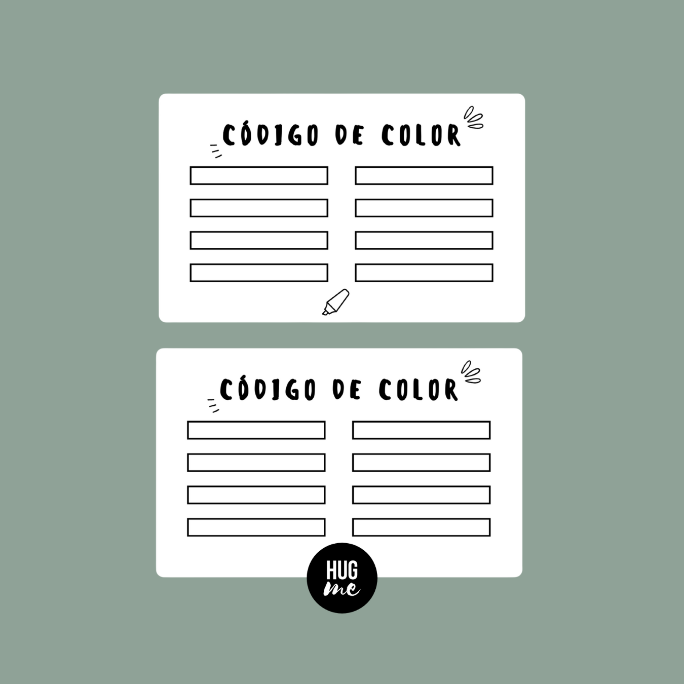 Pack Bujo Basic Green COMPLETO