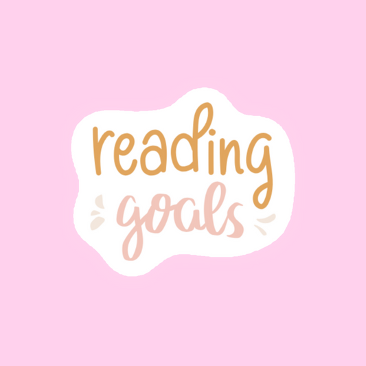 Pegatina Reading Goals