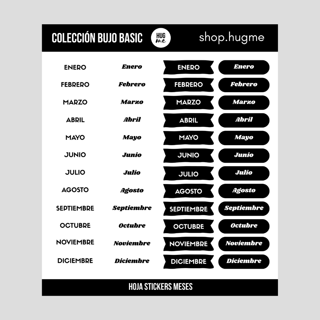 Pack Bujo Basic COMPLETO