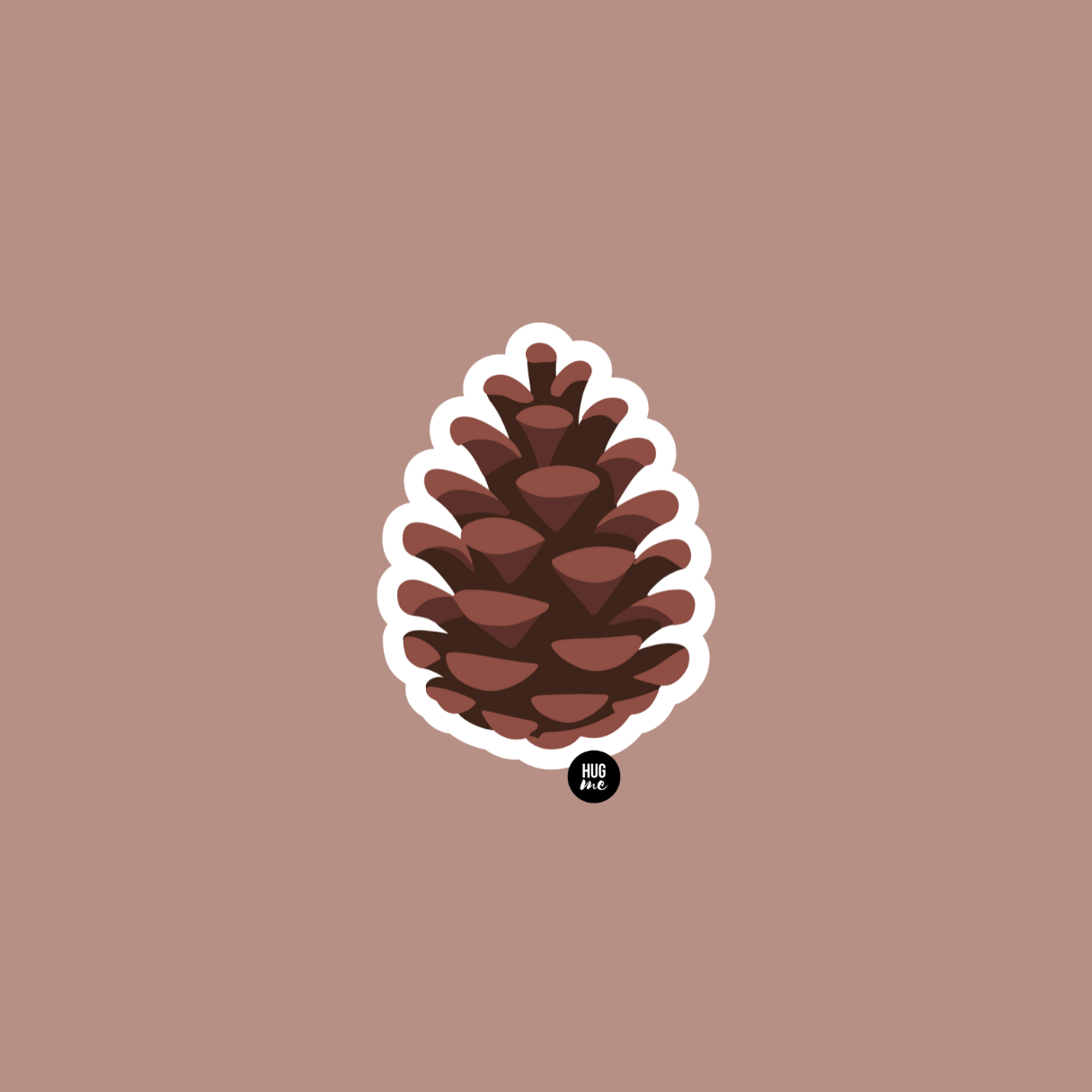Hoja pegatinas Otoño