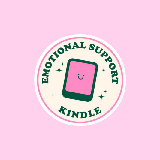 Pegatina Emotional Suport Kindle