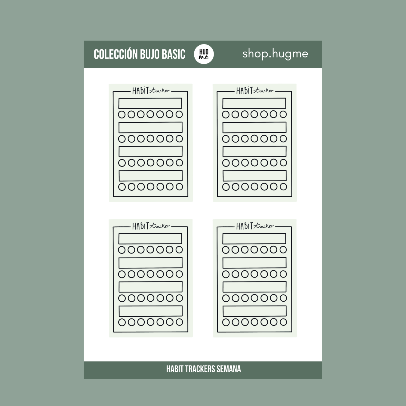 Pack Bujo Basic Green COMPLETO