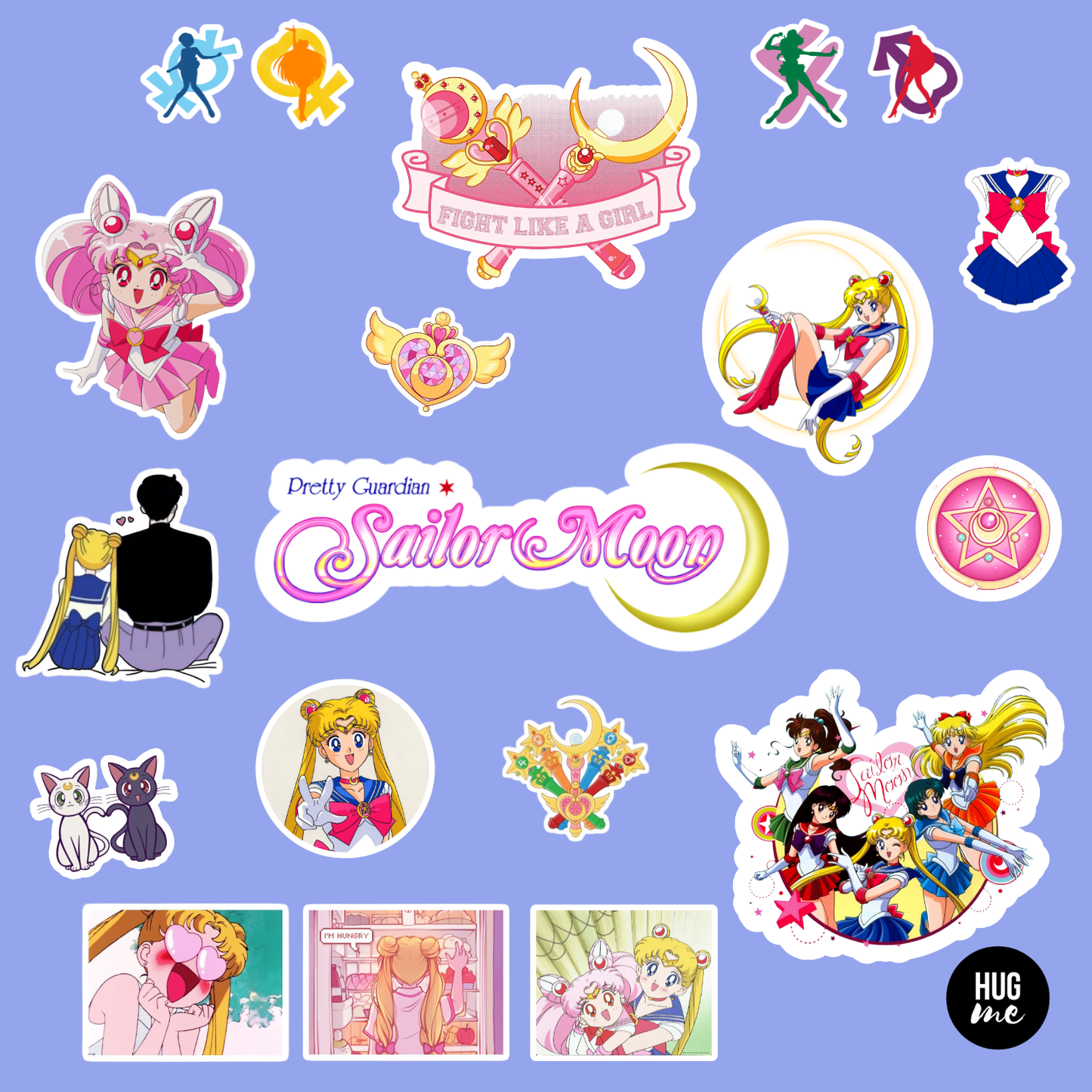 Hoja pegatinas Sailor Moon