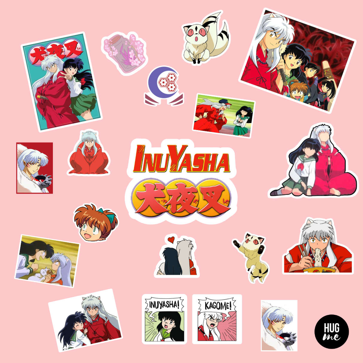 Hoja pegatinas Inuyasha