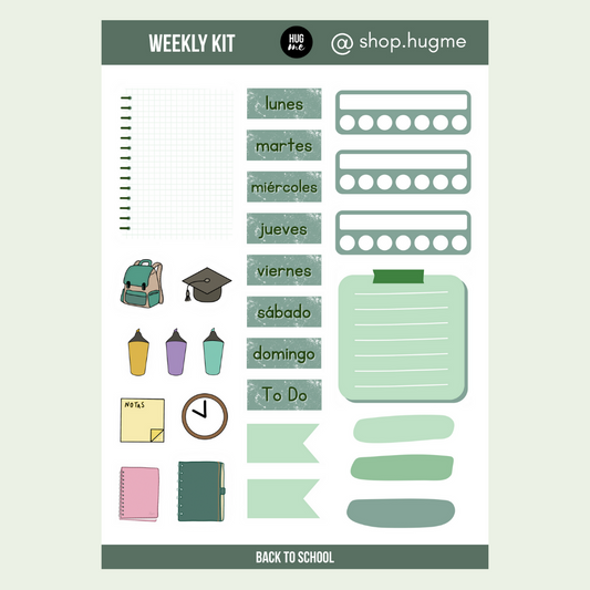 Kit Semanal Back to school