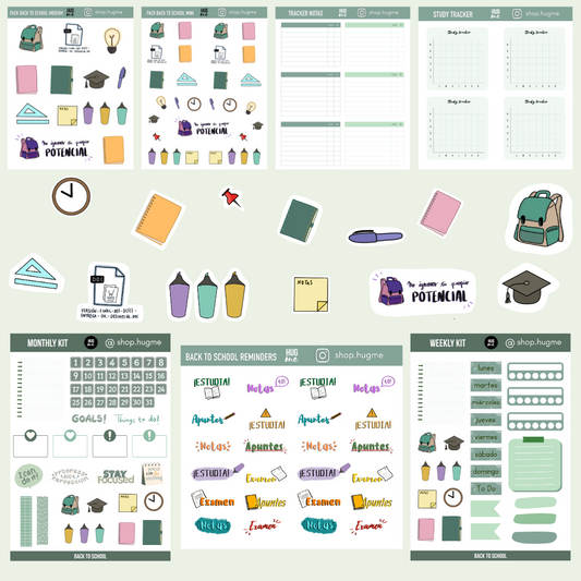 Pack Back To School COMPLETO
