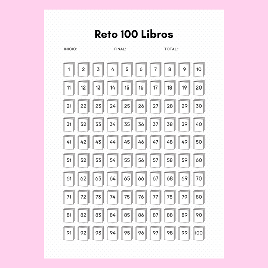 Hoja Journal · Reto 100 Libros