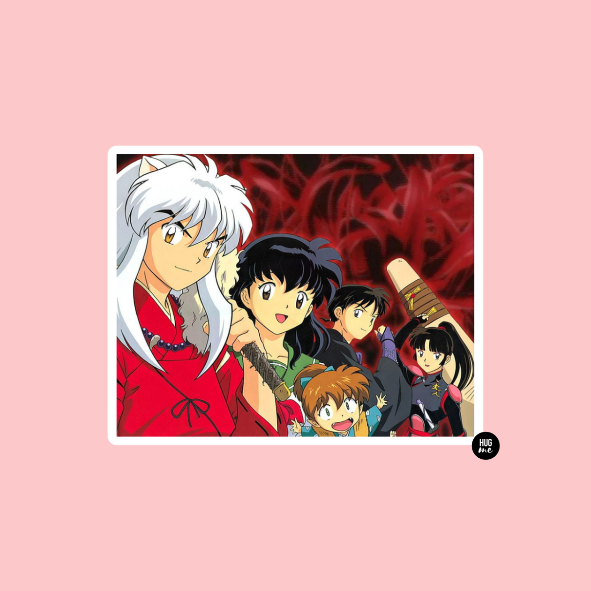 Hoja pegatinas Inuyasha