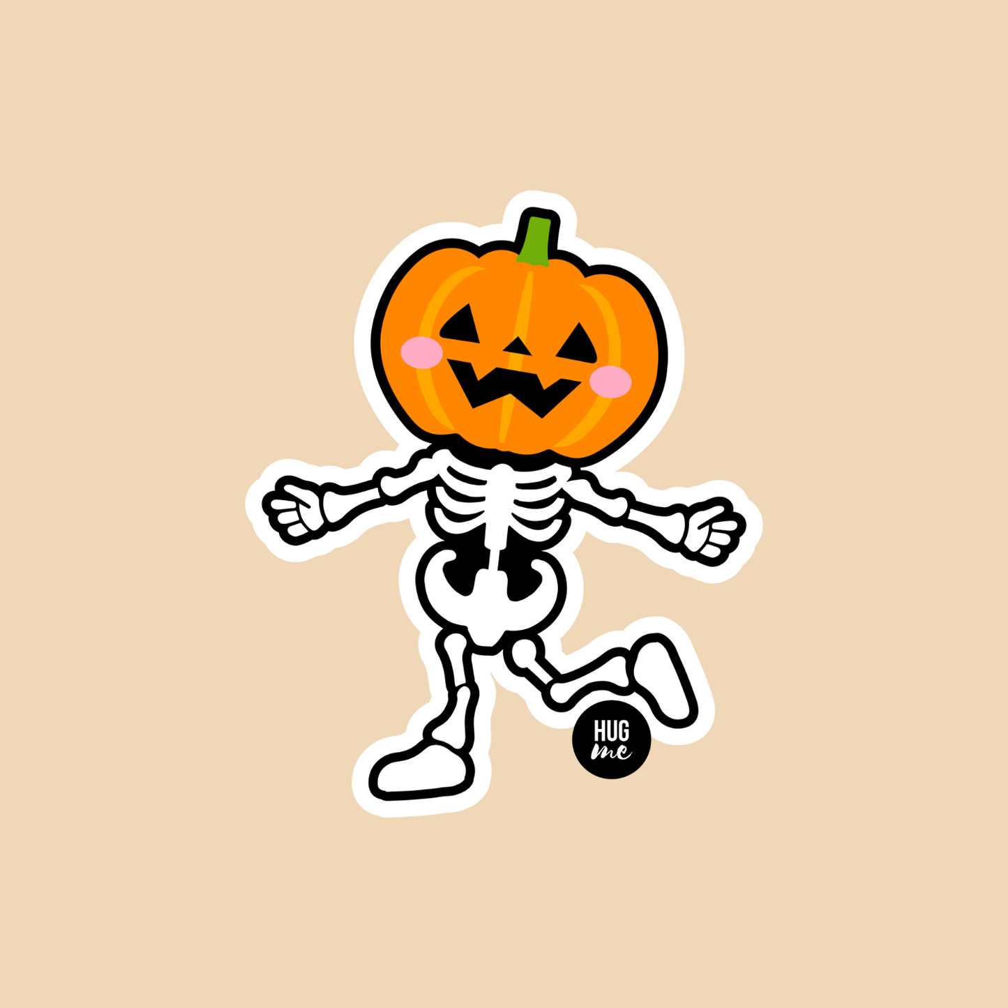 Hoja pegatinas Halloween
