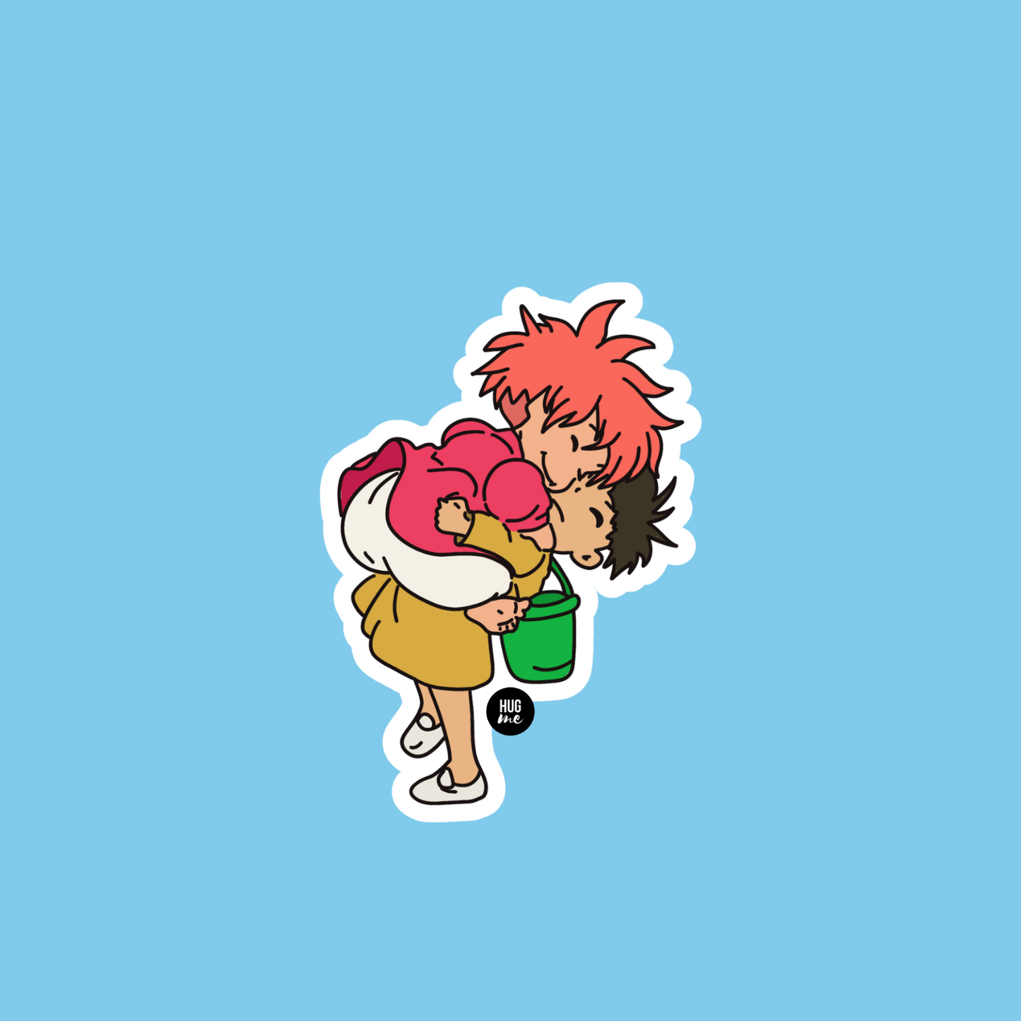 Hoja pegatinas Ponyo