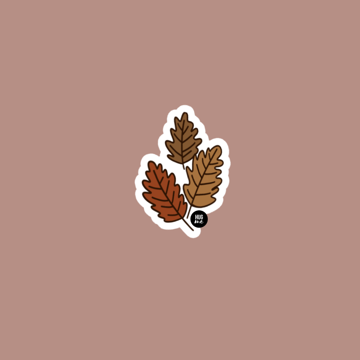 Hoja pegatinas Otoño