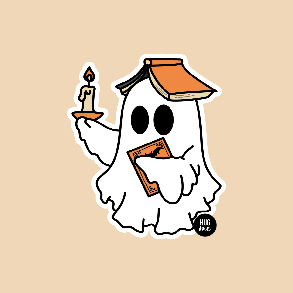 Hoja pegatinas Fantasmas Lectores