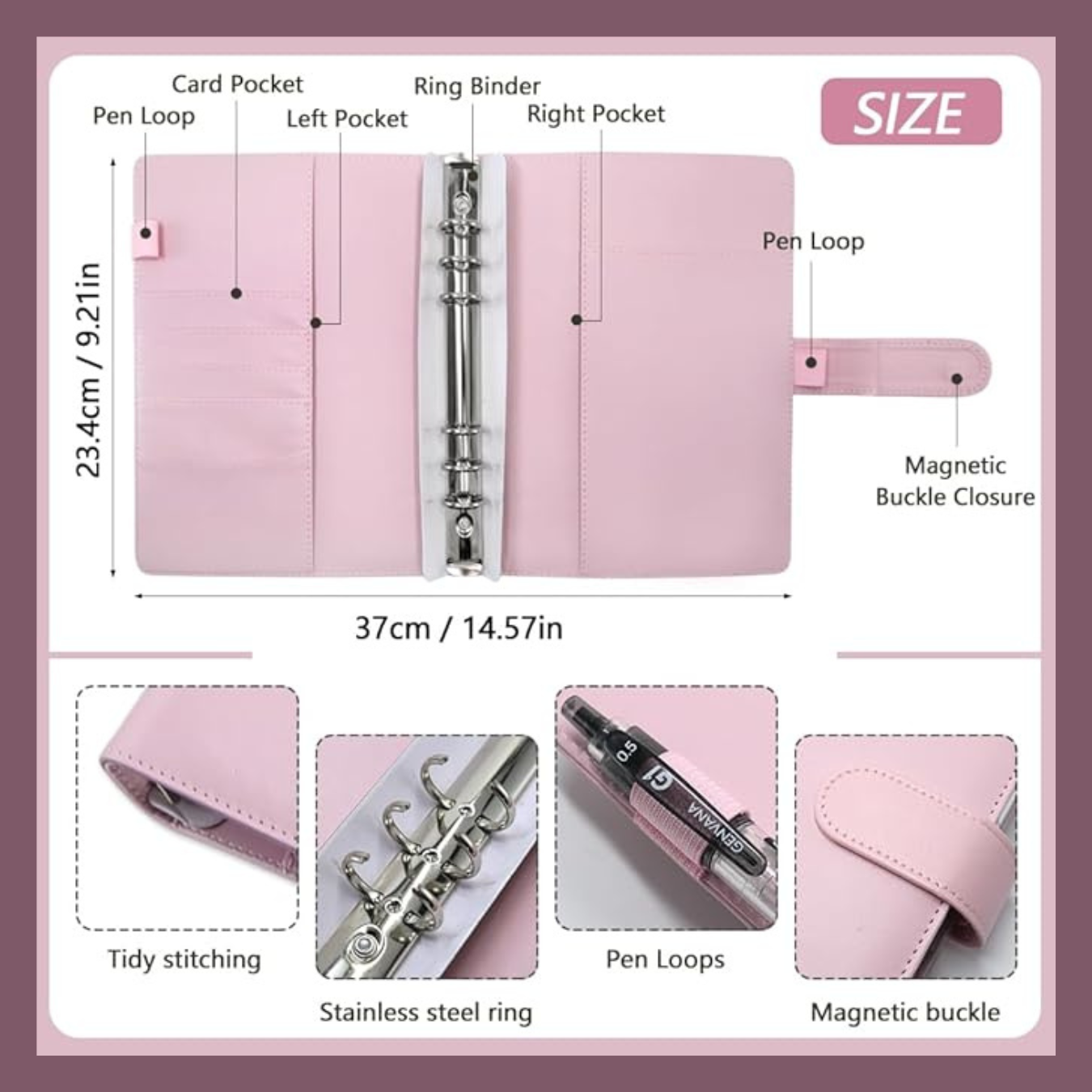 Archivador anillas A5