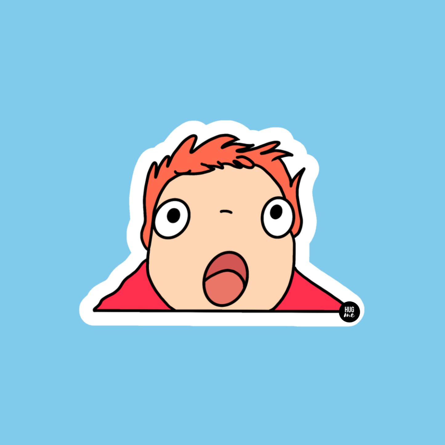 Hoja pegatinas Ponyo