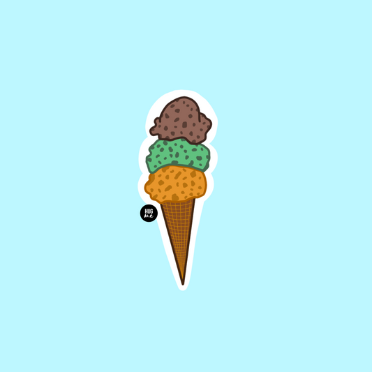 Pegatina Helado