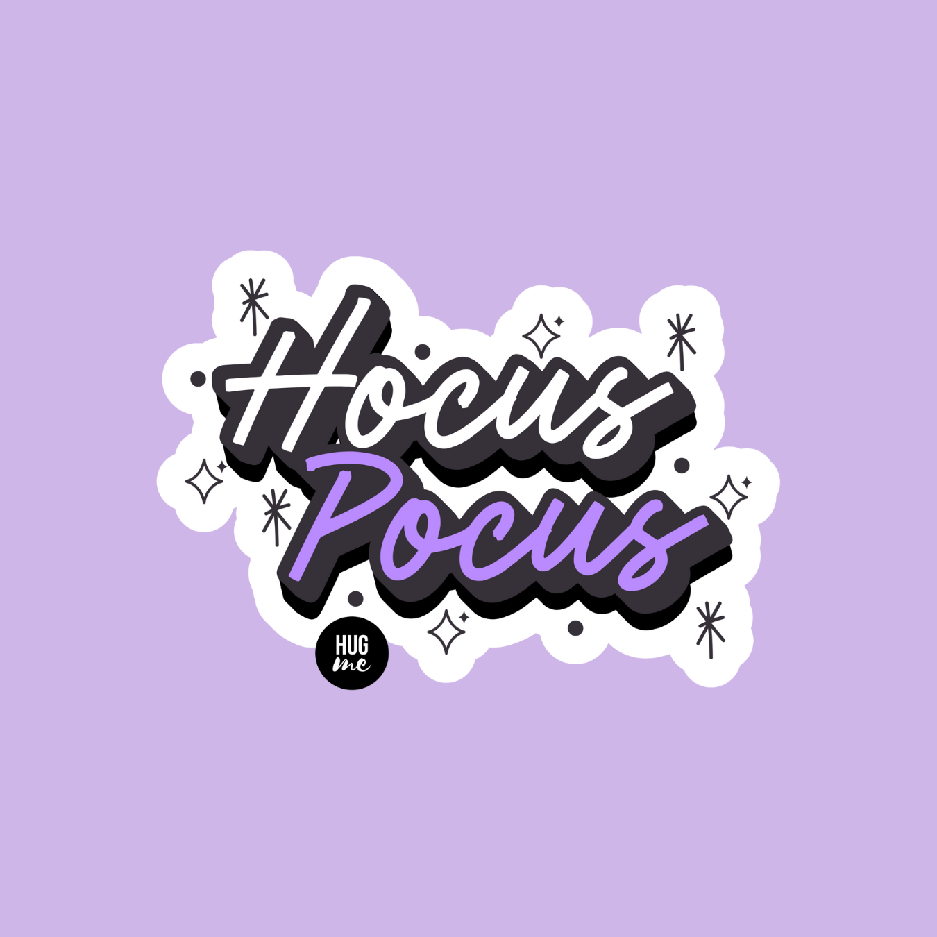 Hoja pegatinas Witchy