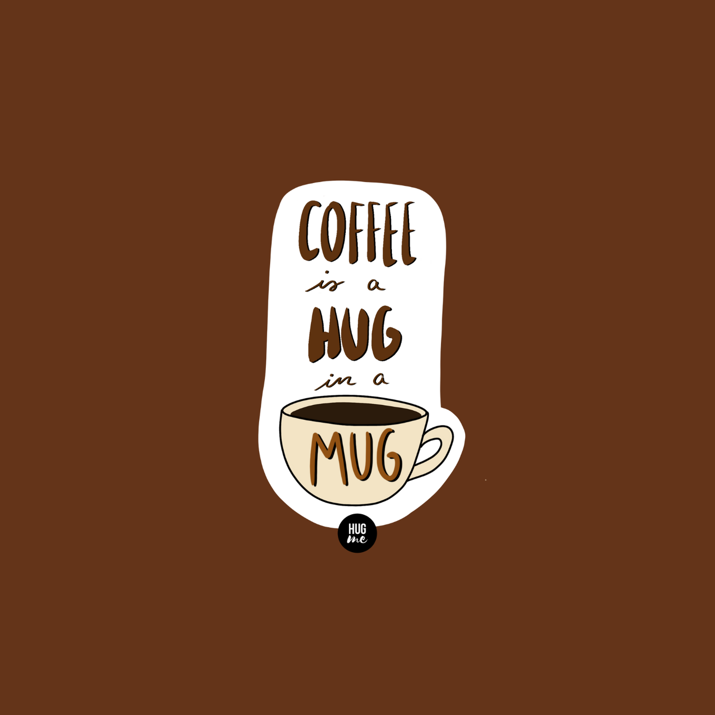 Hoja pegatinas Coffee Quotes