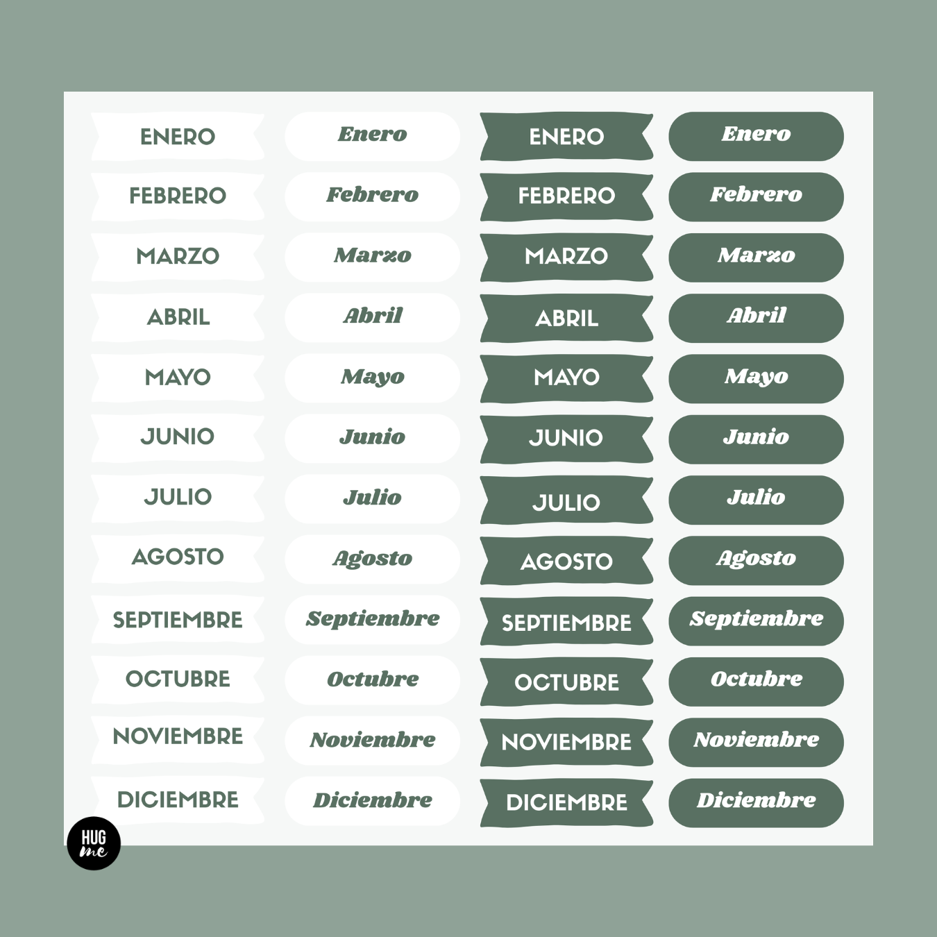 Pack Bujo Basic Green COMPLETO