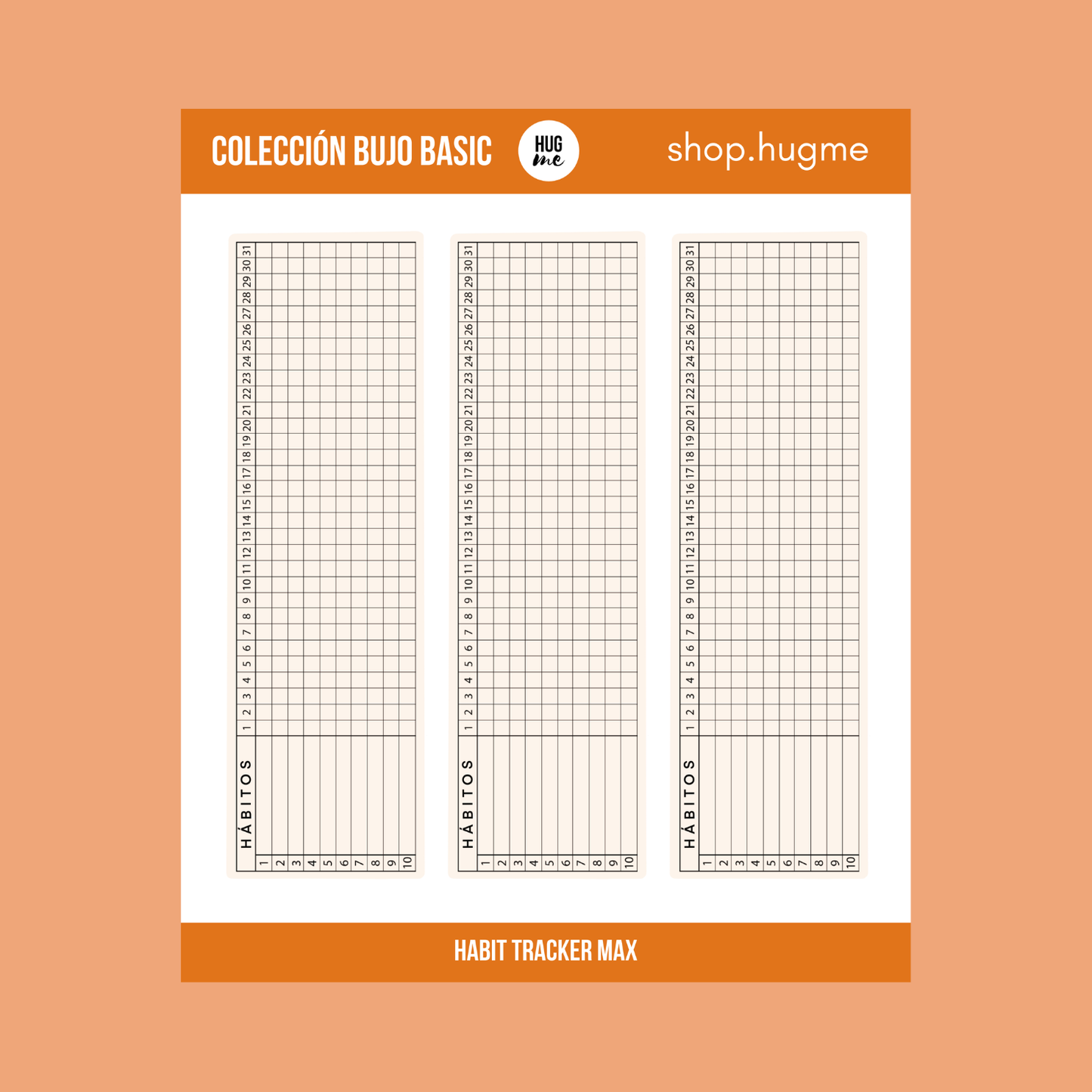 Pack Bujo Basic Orange COMPLETO