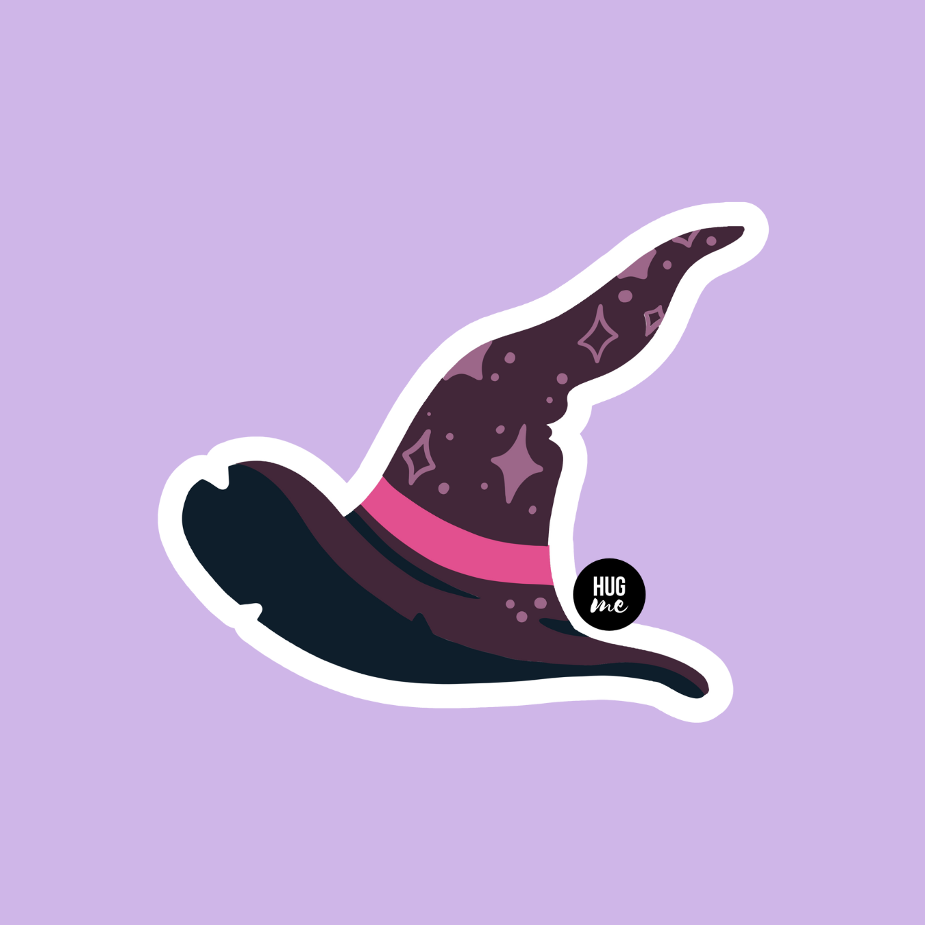 Hoja pegatinas Witchy