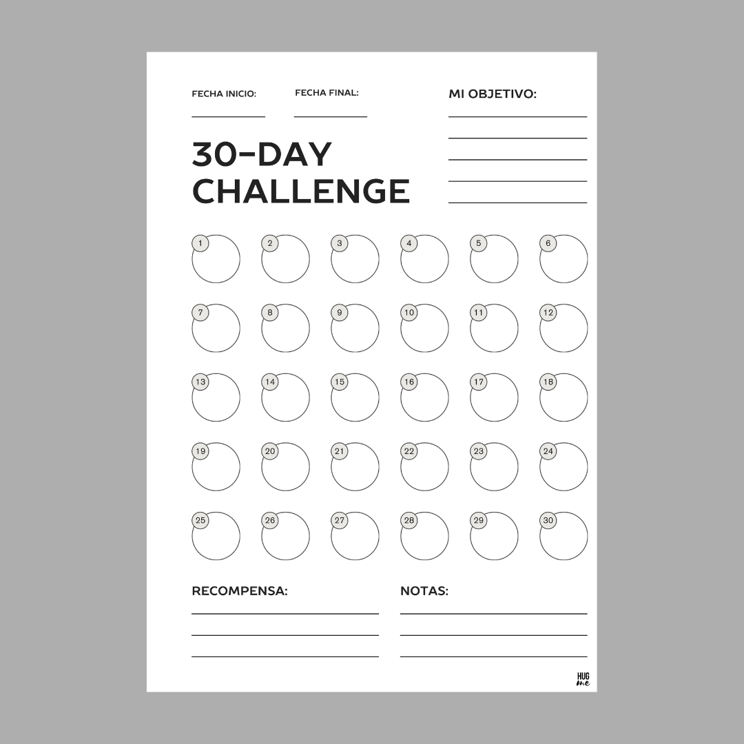 Hoja Journal · 30 Day Challenge