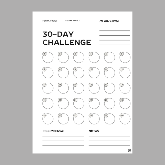 Hoja Journal · 30 Day Challenge