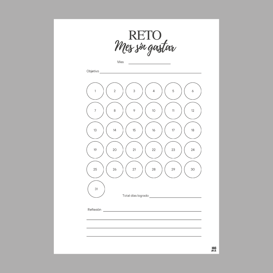 Pack Hojas Journal Ahorro