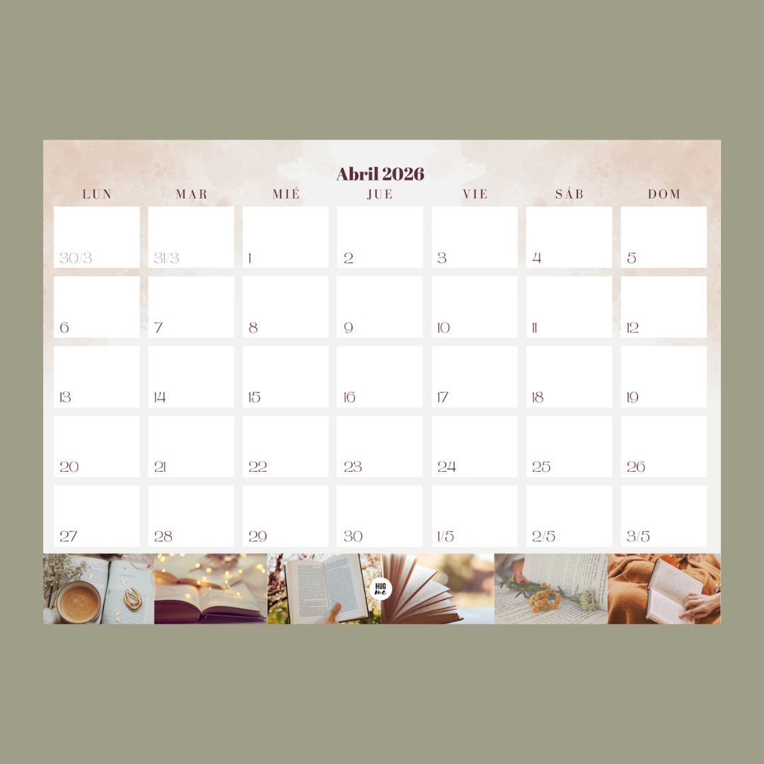 Calendario Anual 2026 A4