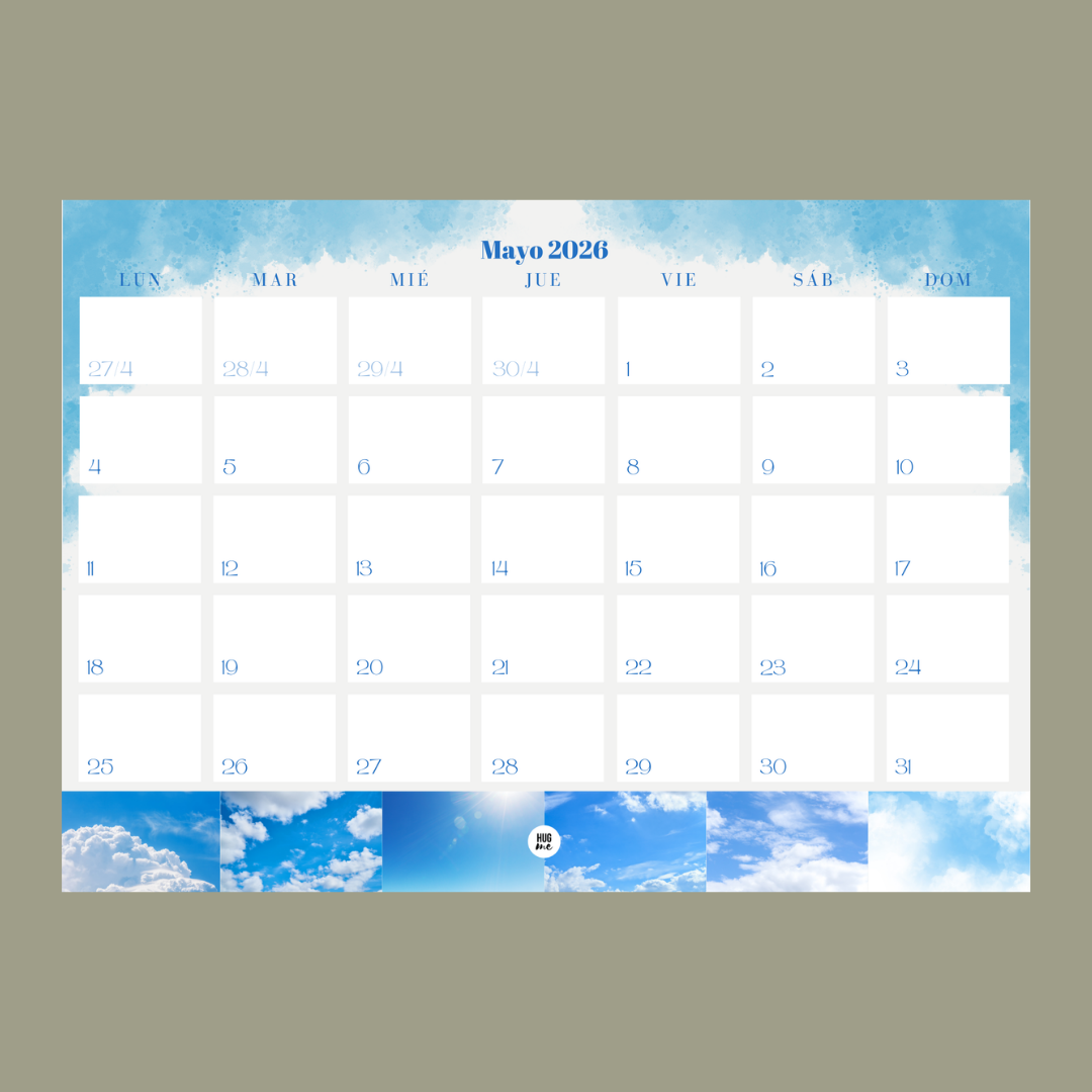 Calendario Anual 2026 A4