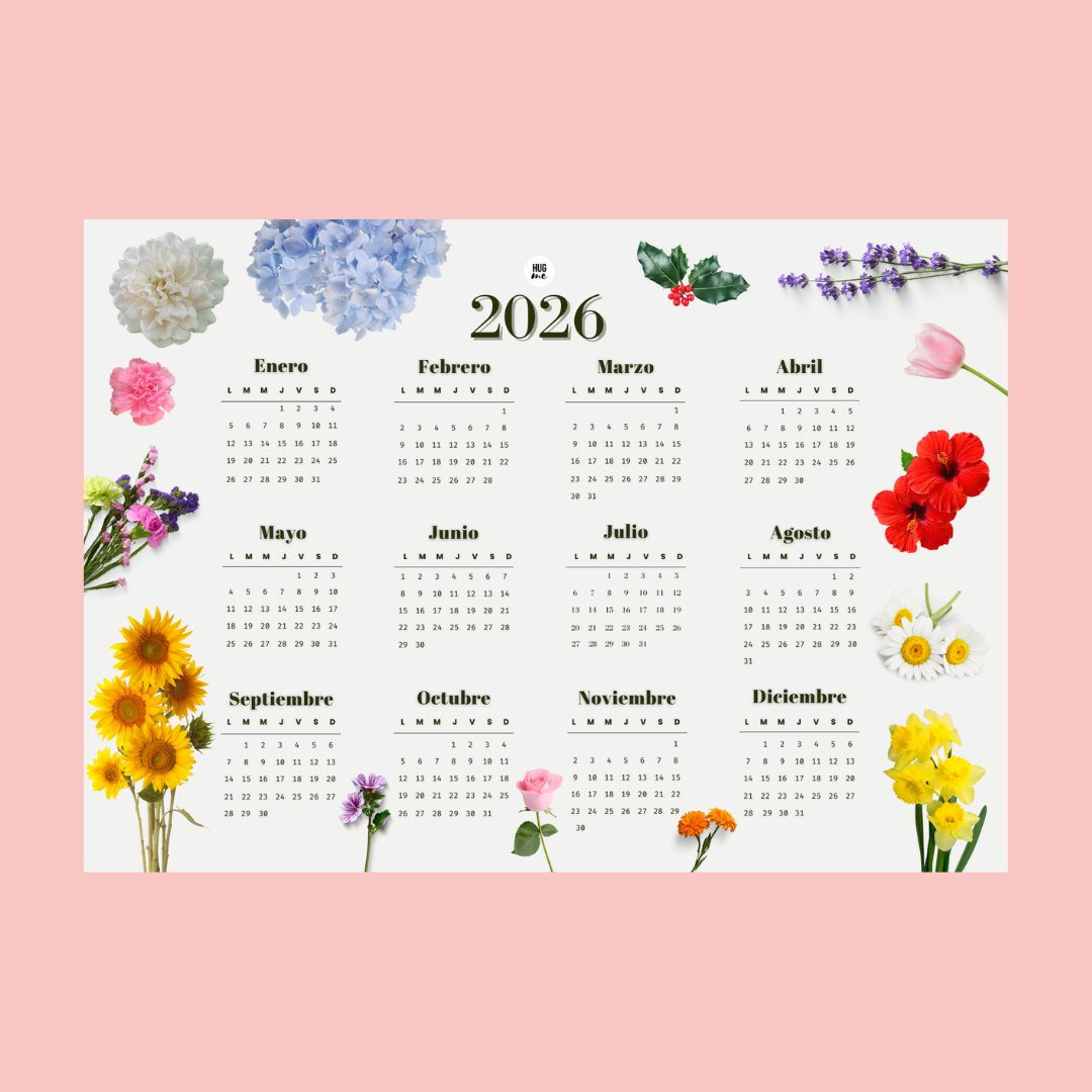 Calendario Anual 2026 A4