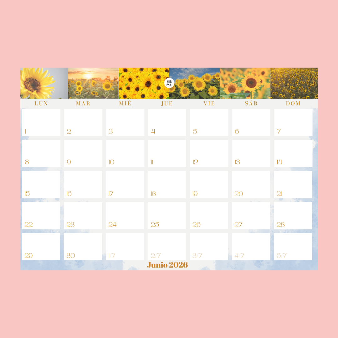 Calendario Anual 2026 A4