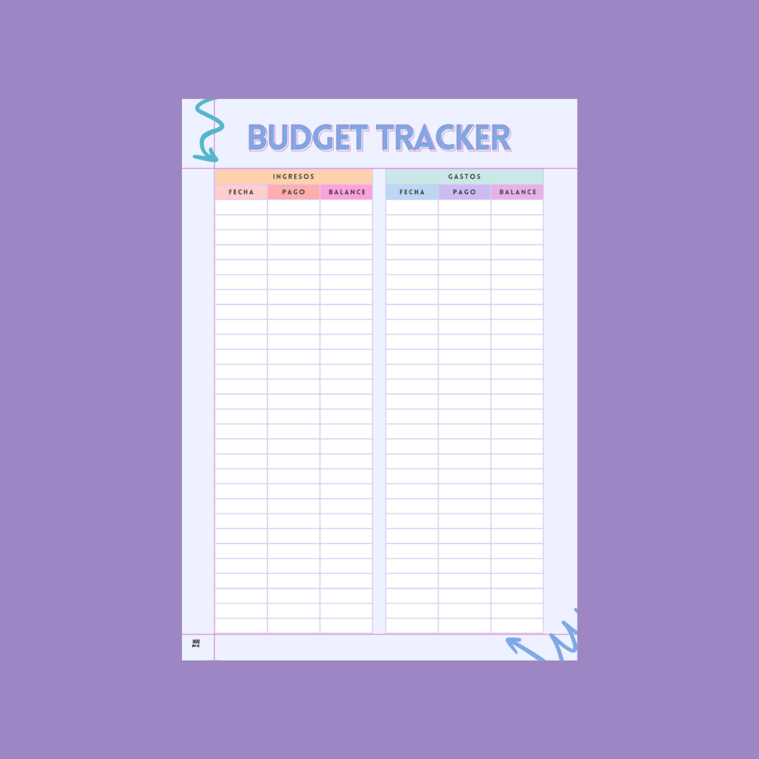 Planificador de gastos anual