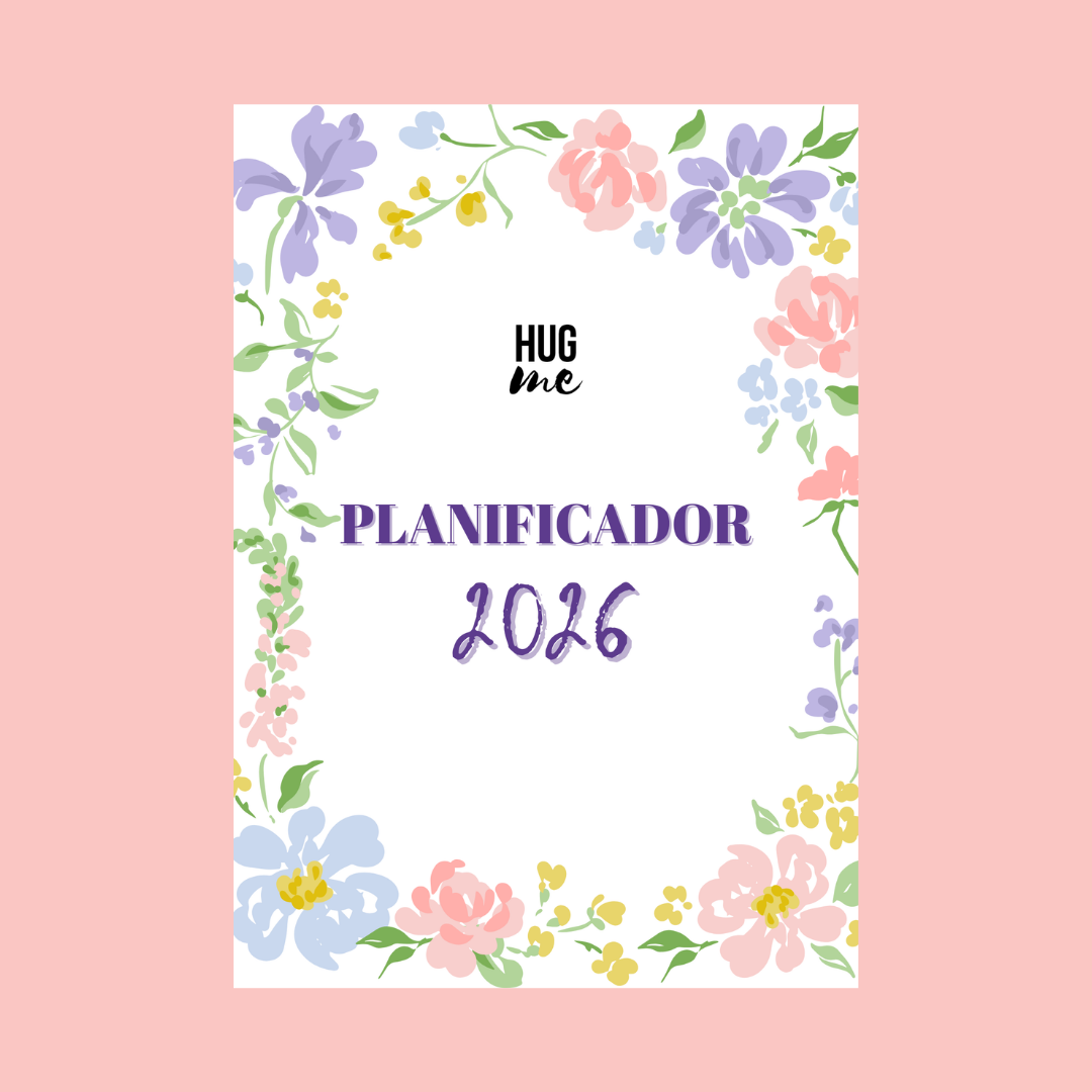 Planificador mensual Floral