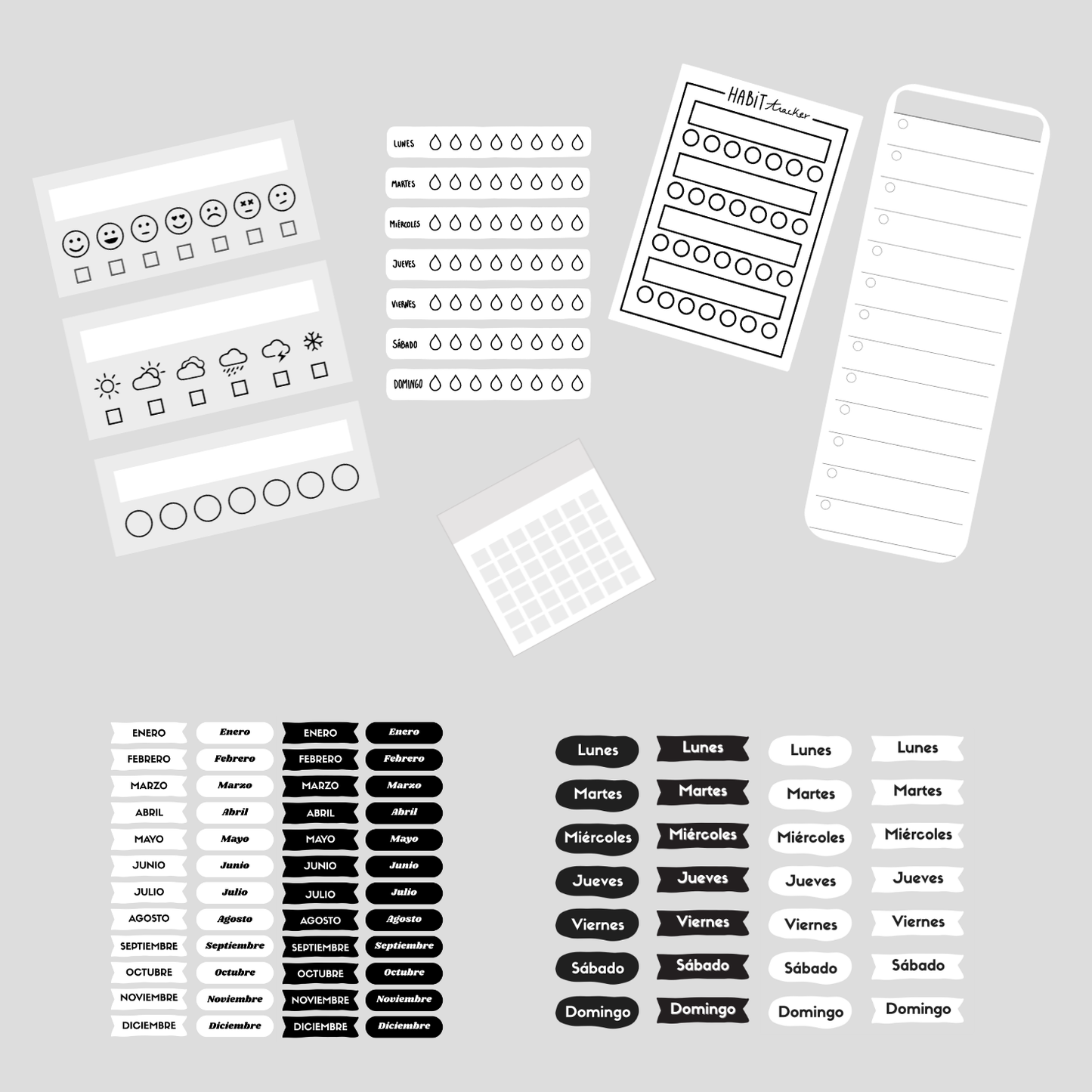 Pack Bujo Basic COMPLETO