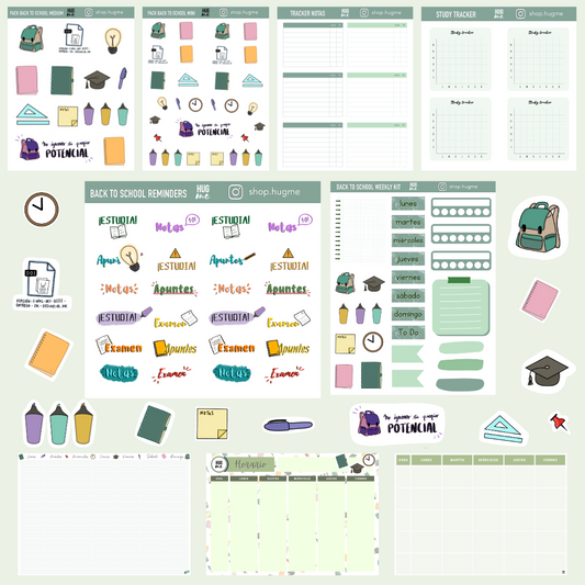 Pack Back To School SÚPER COMPLETO